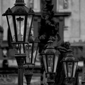 Praha, lampy