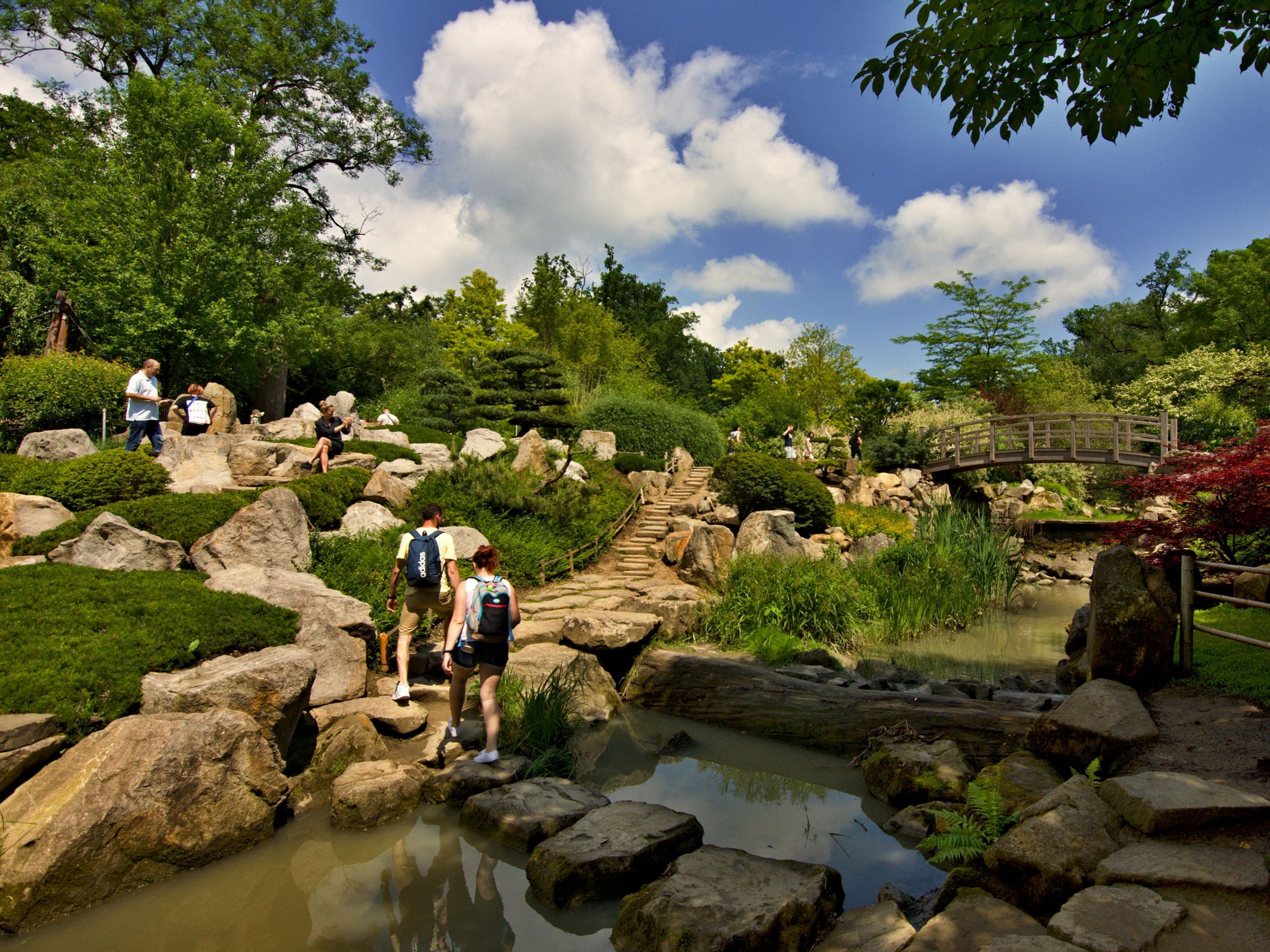 Japonská zahrada ZOO Lešná.