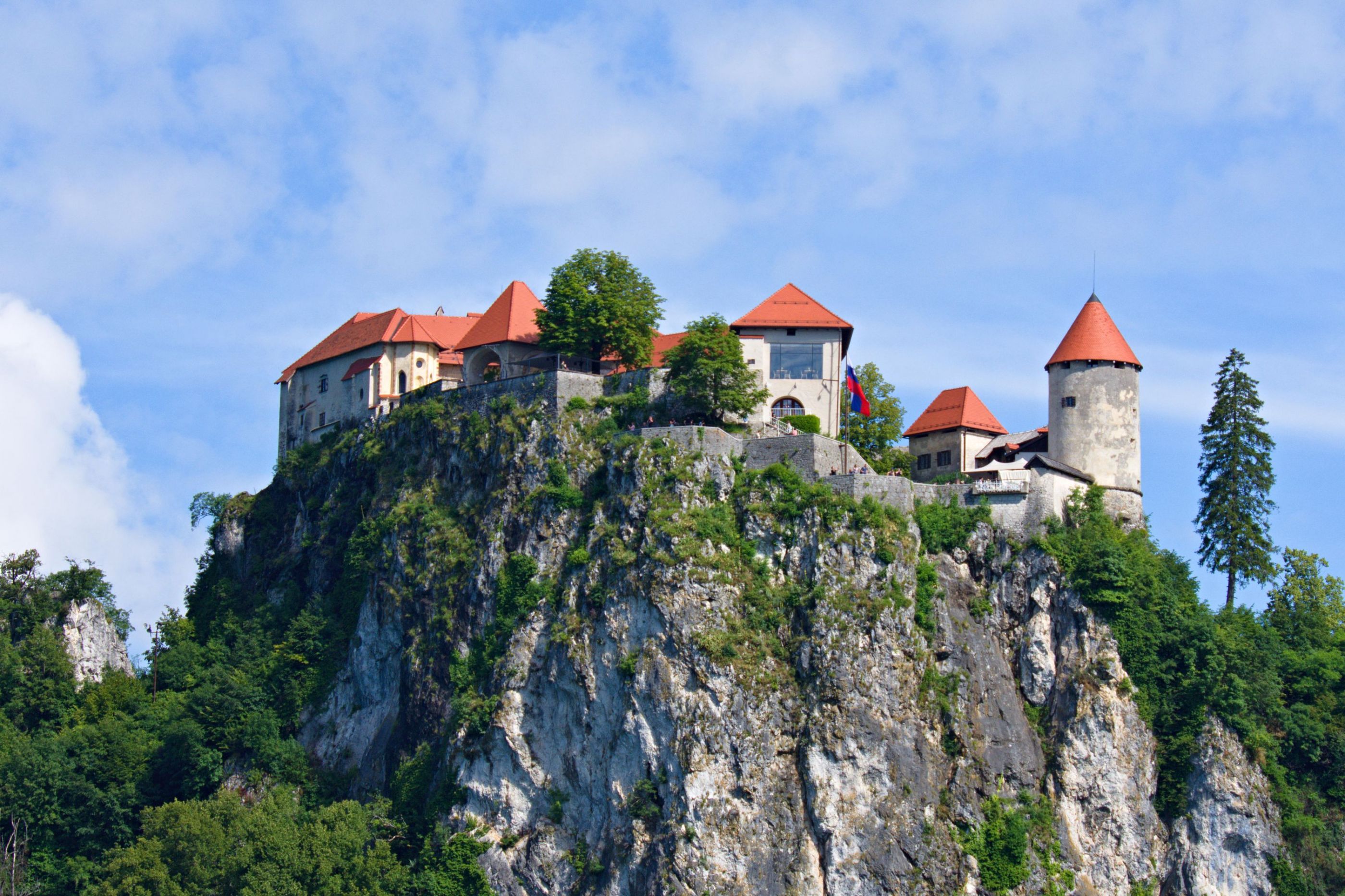Bledský hrad.