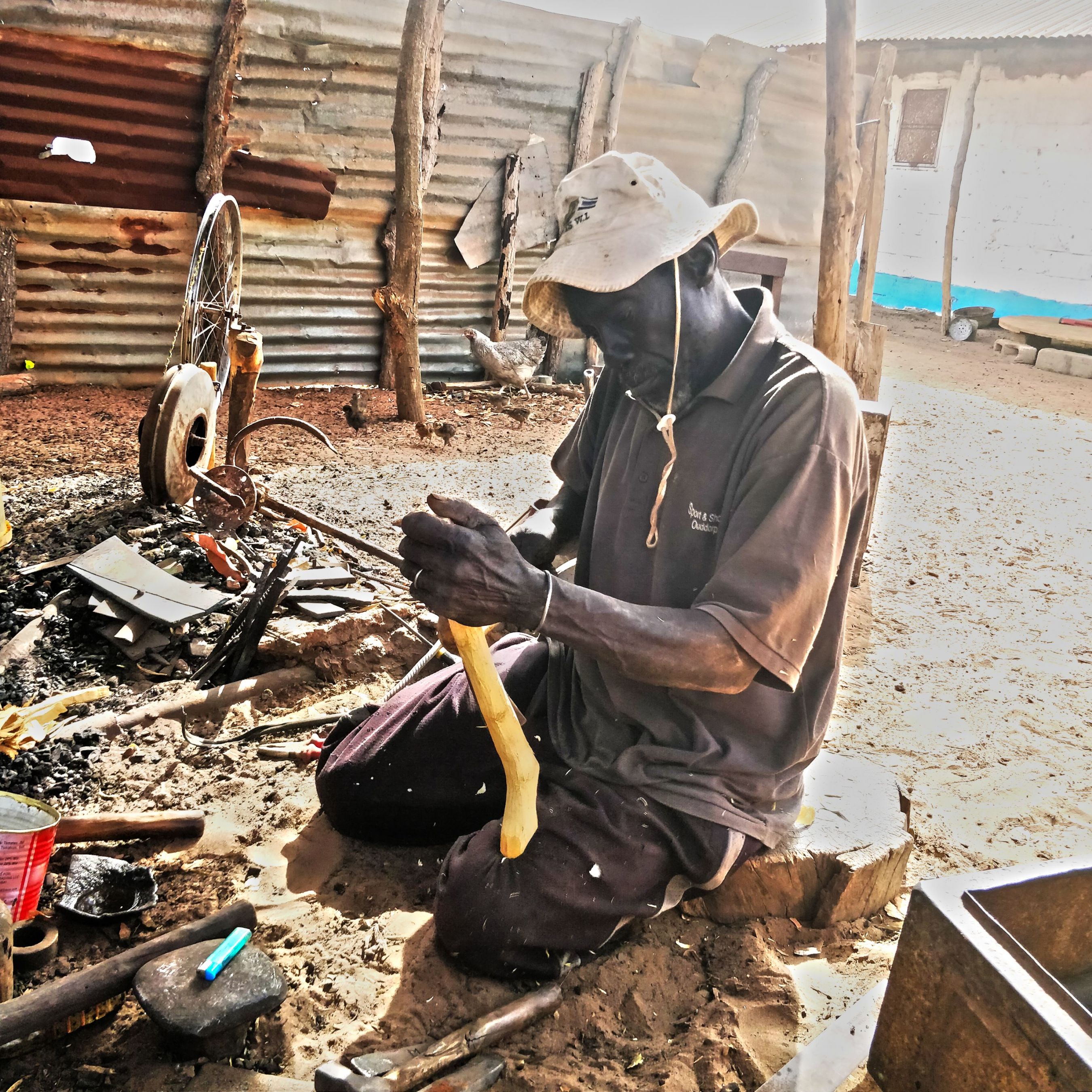 Blacksmith in Senegal