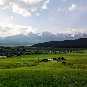 Pohľad na Vysoké Tatry