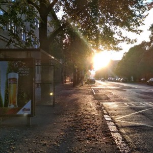 sunset in Kosice