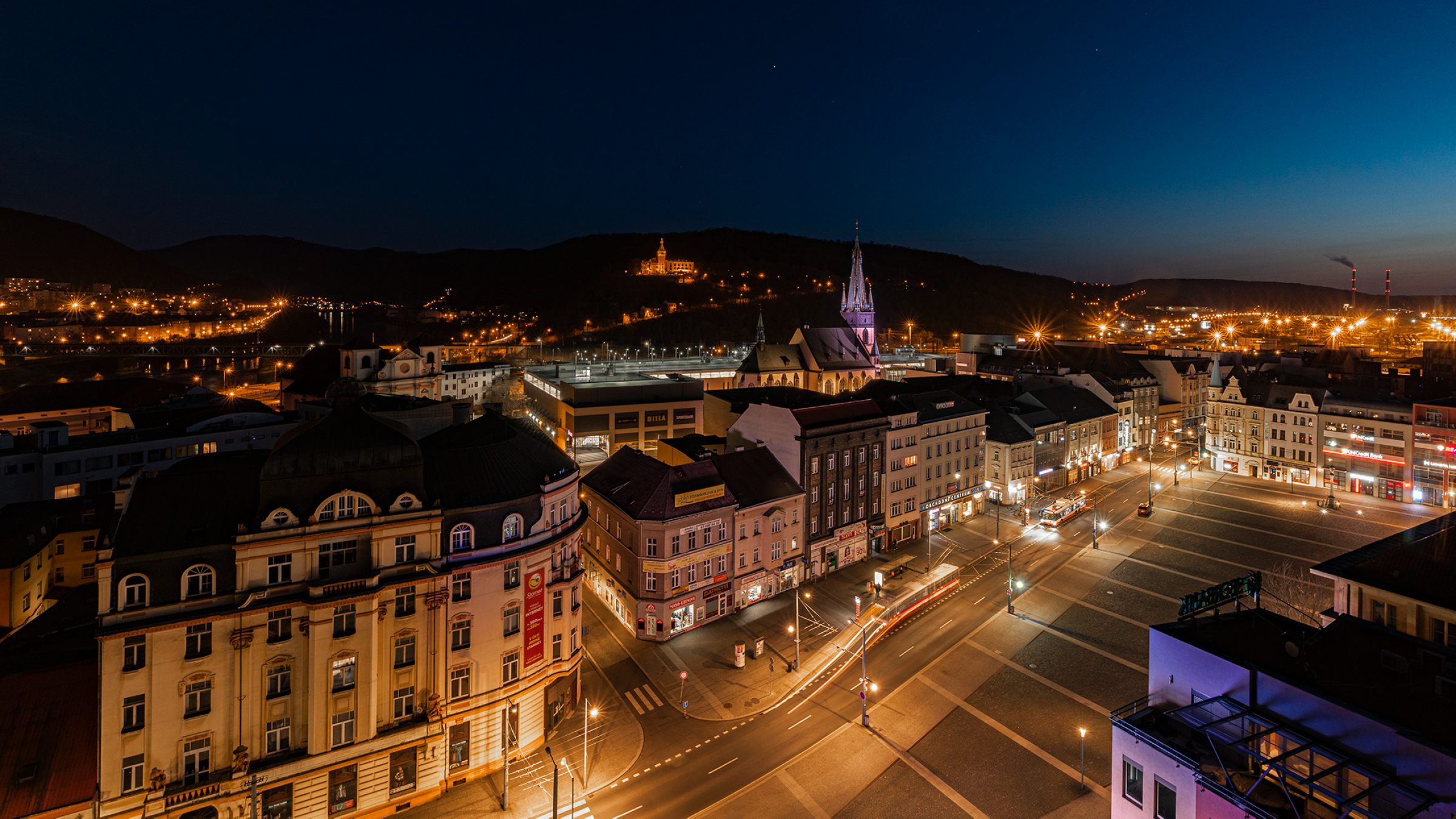 Mírové Nám. v Ústí nad Labem