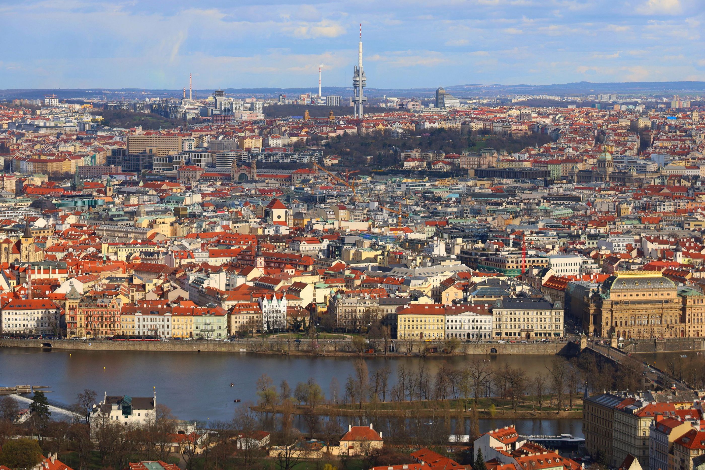 Pražské panorama