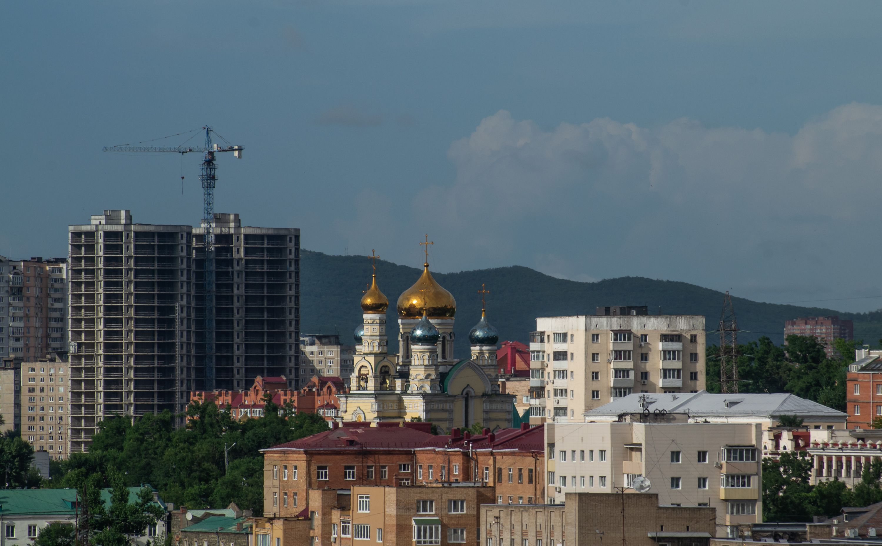 Крыши Владивостока