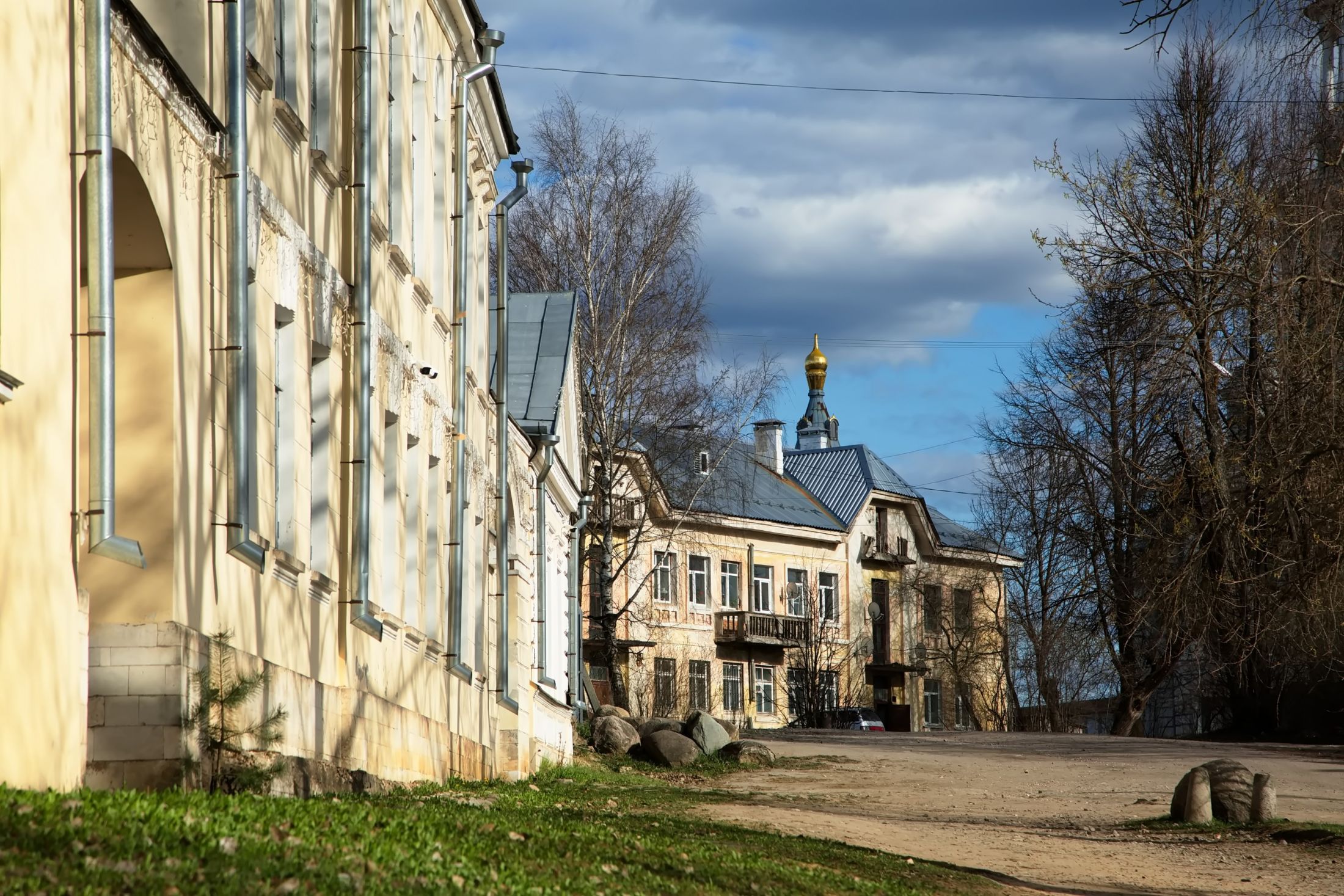 Провинциальный городок.