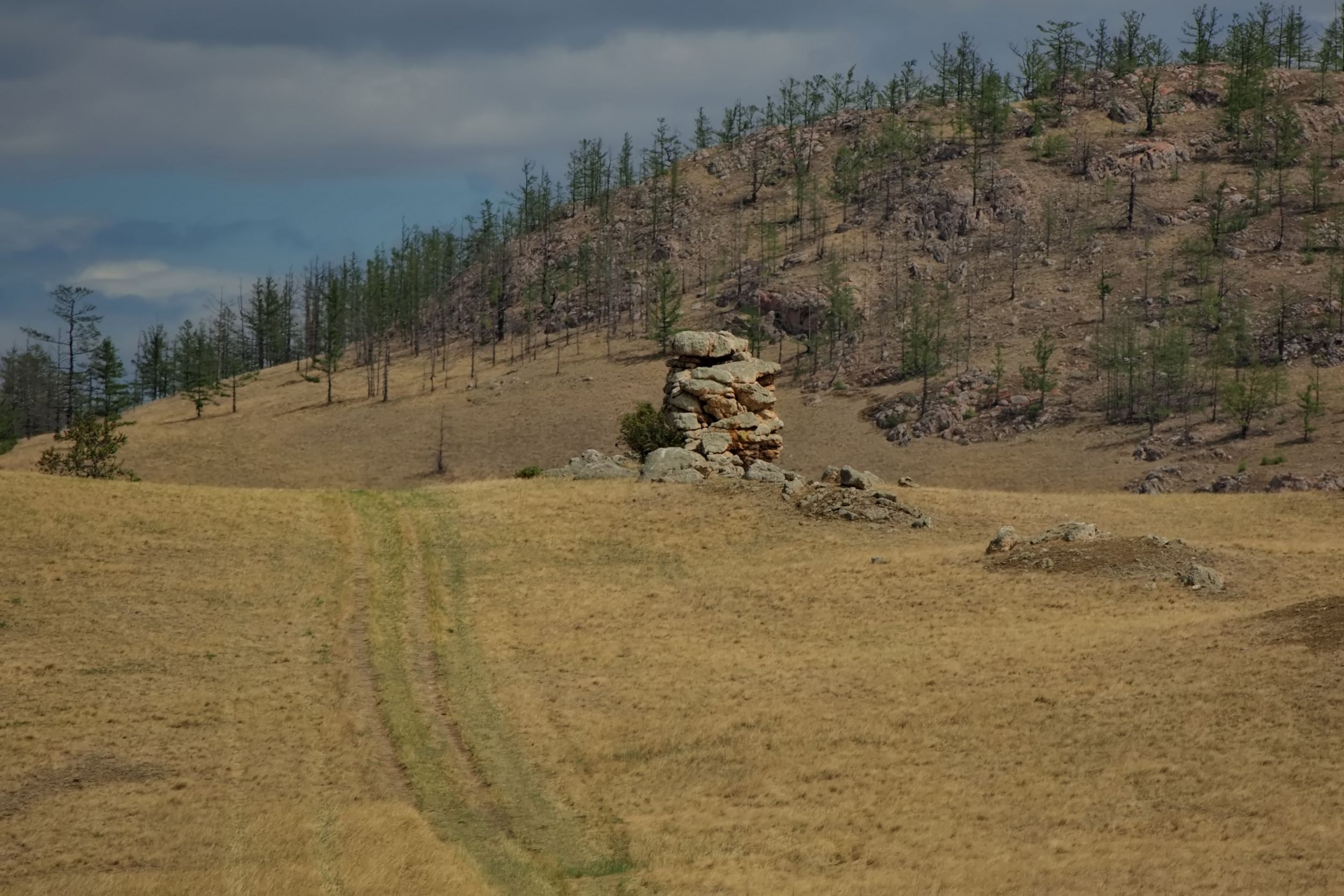 Горная степь.