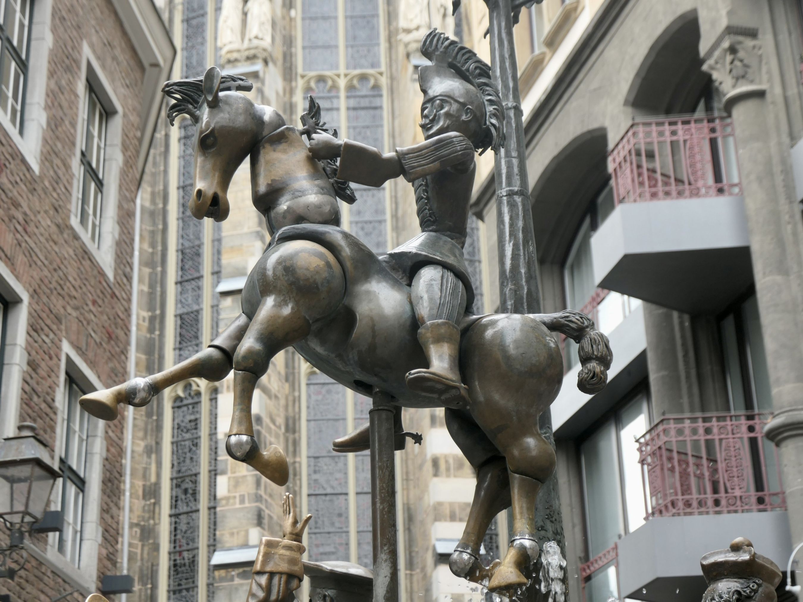 Puppenbrunnen Aix-la-Chappelle