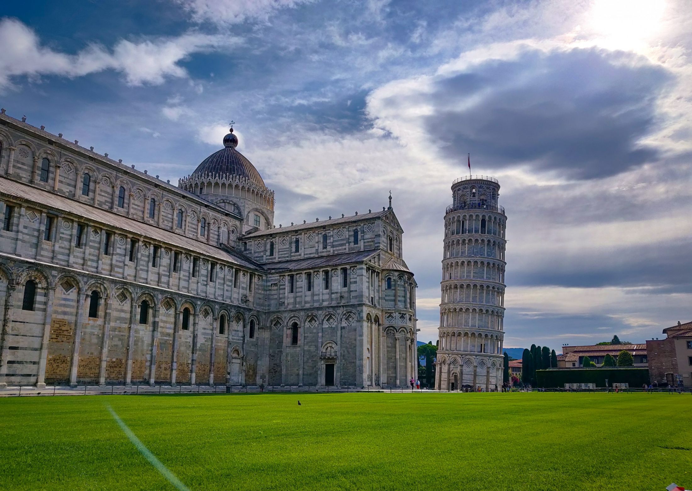 A Cloud over the leaning tower