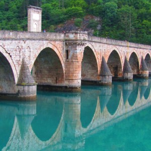 Brigde on river Drina
